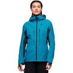 Wholesale 🎉 Black Diamond Dawn Patrol Hybrid Shell Jacket Women's 🧨