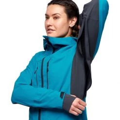 Wholesale 🎉 Black Diamond Dawn Patrol Hybrid Shell Jacket Women's 🧨 -us-Black Diamond Shop AZU D9 2
