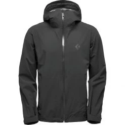 Outlet 🌟 Black Diamond Stormline Stretch Rain Shell Jacket Men's 😀 -us-Black Diamond Shop BK