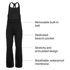 Cheapest 👍 Black Diamond Recon Stretch Bib Pant Men's 🌟 -us-Black Diamond Shop BK D13