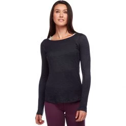 Outlet 🎉 Black Diamond Rhythm Long Sleeve T Shirt Women's 😀