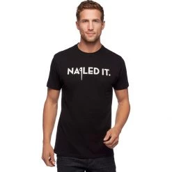 Best deal 𧨠Black Diamond Nailed It T Shirt Men's π 8 Best deal 𧨠Black Diamond Nailed It T Shirt Men's π -us-Black Diamond Shop BLA 54