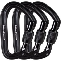 Buy 💯 Black Diamond HotForge Screwgate Carabiner 3 Pack 💯