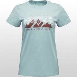 Flash Sale π Black Diamond Rise And Climb Short Sleeve T Shirt Women's β¨ 12 Flash Sale π Black Diamond Rise And Climb Short Sleeve T Shirt Women's β¨ -us-Black Diamond Shop BLASH D3