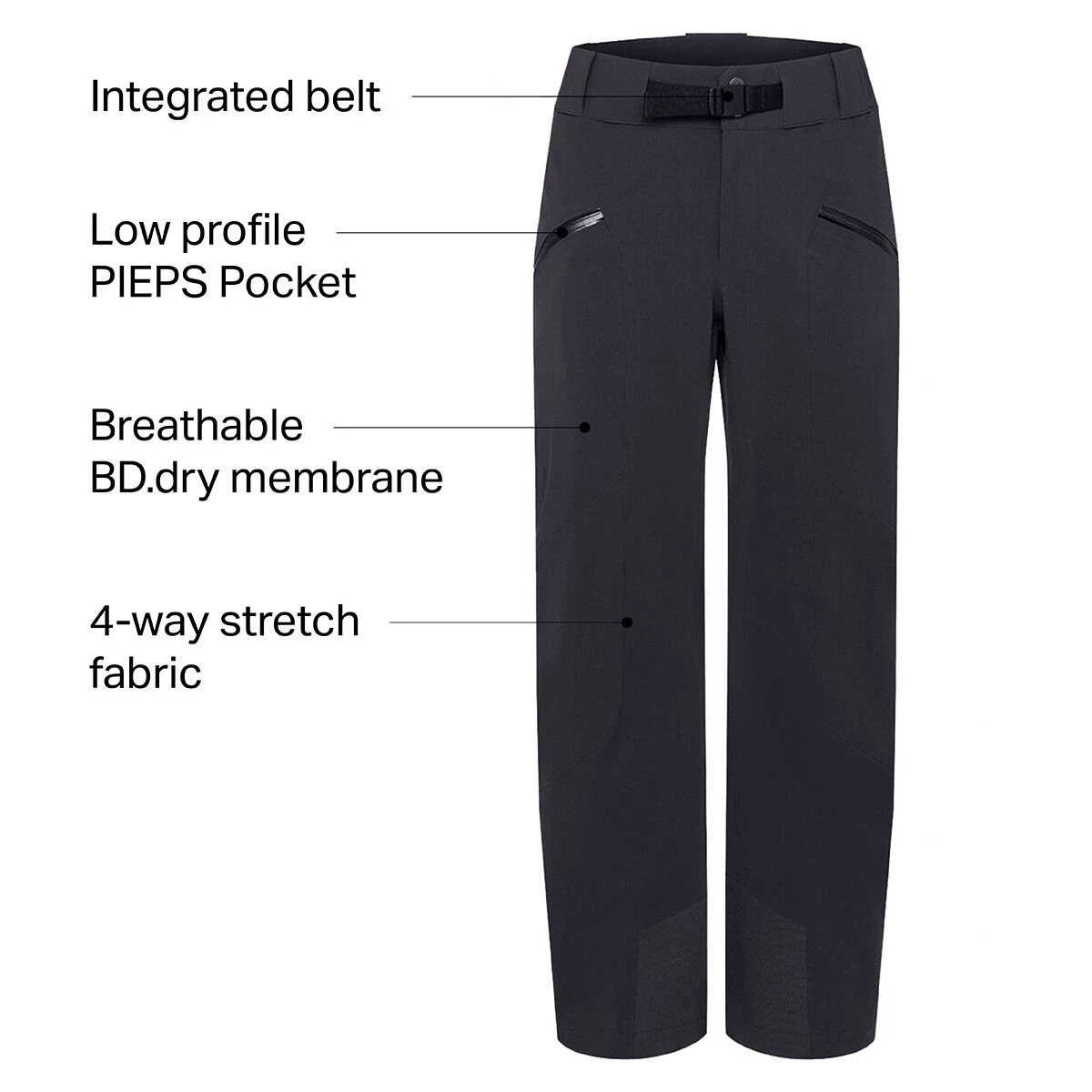 Cheap π Black Diamond Recon Stretch Ski Pant Men's β€οΈ 4 Cheap π Black Diamond Recon Stretch Ski Pant Men's β€οΈ - Image 2