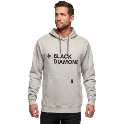 Best deal 🎁 Black Diamond Stacked Logo Hoodie Men's 🎁