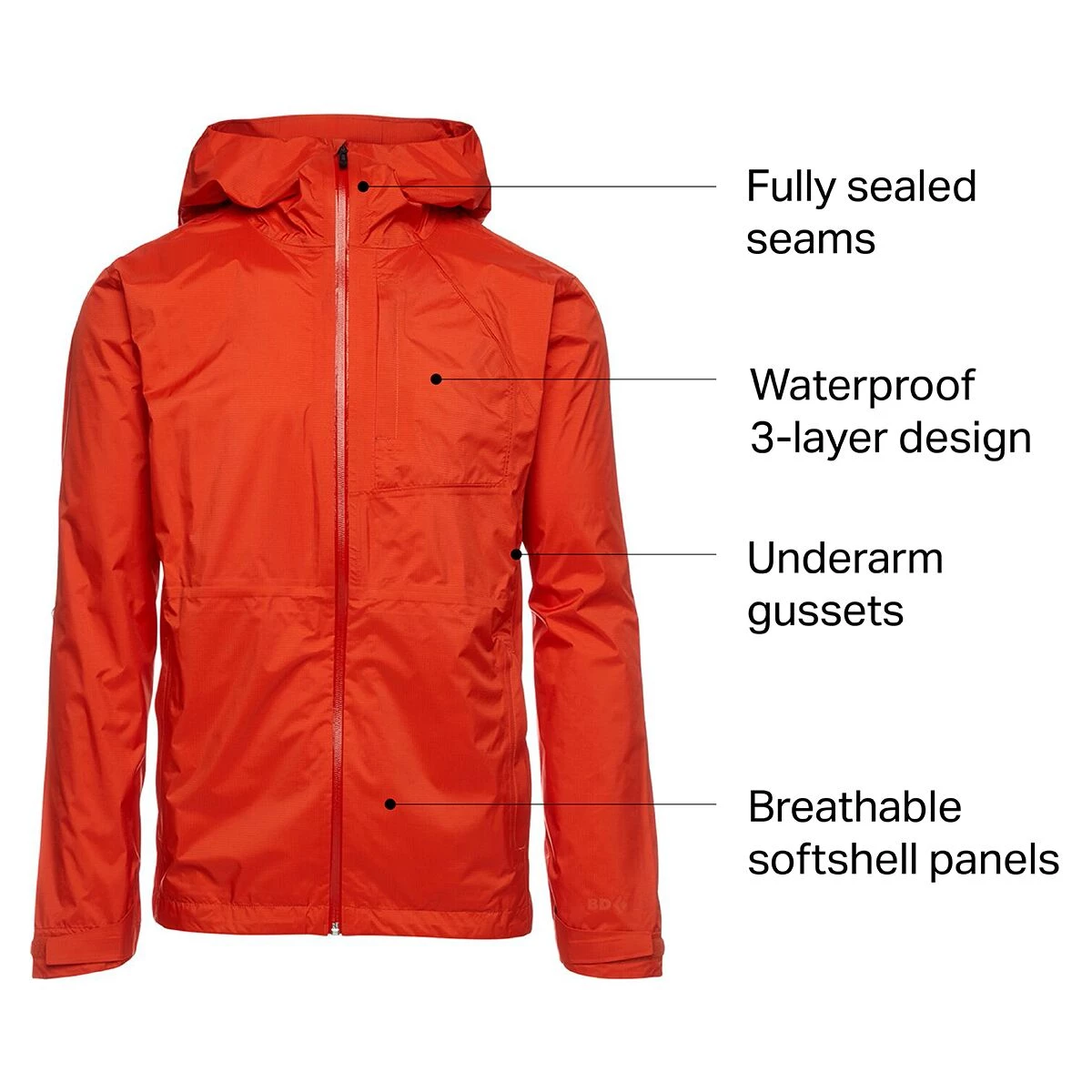 Buy ✨ Black Diamond Dawn Patrol Hybrid Shell Jacket Men's ✔️ 19 Buy ✨ Black Diamond Dawn Patrol Hybrid Shell Jacket Men's ✔️ - Image 17