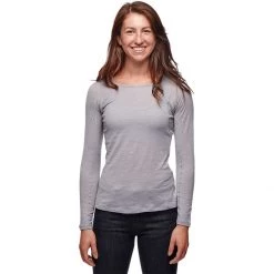 Outlet 🎉 Black Diamond Rhythm Long Sleeve T Shirt Women's 😀 -us-Black Diamond Shop PEW 2