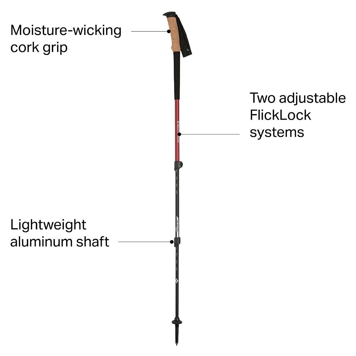 New π Black Diamond Trail Ergo Cork Trekking Poles β 4 New π Black Diamond Trail Ergo Cork Trekking Poles β - Image 2