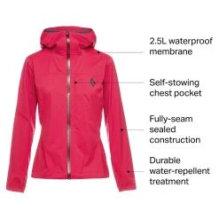 Outlet 🧨 Black Diamond Fineline Stretch Rain Shell Women's 🧨 -us-Black Diamond Shop POM D13