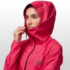 Outlet 🧨 Black Diamond Fineline Stretch Rain Shell Women's 🧨 -us-Black Diamond Shop POM D4