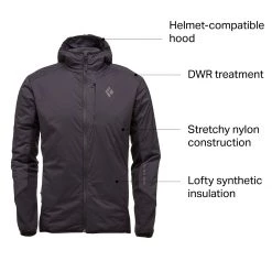 Best deal ⌛ Black Diamond First Light Hybrid Hooded Jacket Men's ⭐ 30 Best deal ⌛ Black Diamond First Light Hybrid Hooded Jacket Men's ⭐ -us-Black Diamond Shop SM D2