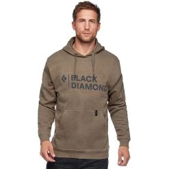 Best deal 🎁 Black Diamond Stacked Logo Hoodie Men's 🎁 -us-Black Diamond Shop WALHEA